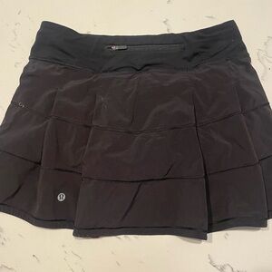 lululemon athletica Classic Black Skater Skirt